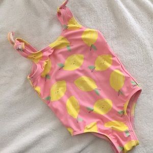 Baby Gap 4T Lemon One-piece Swimsuit